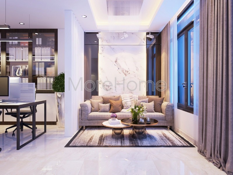 Thiết kế nhà phố kết hợp văn phòng làm việc