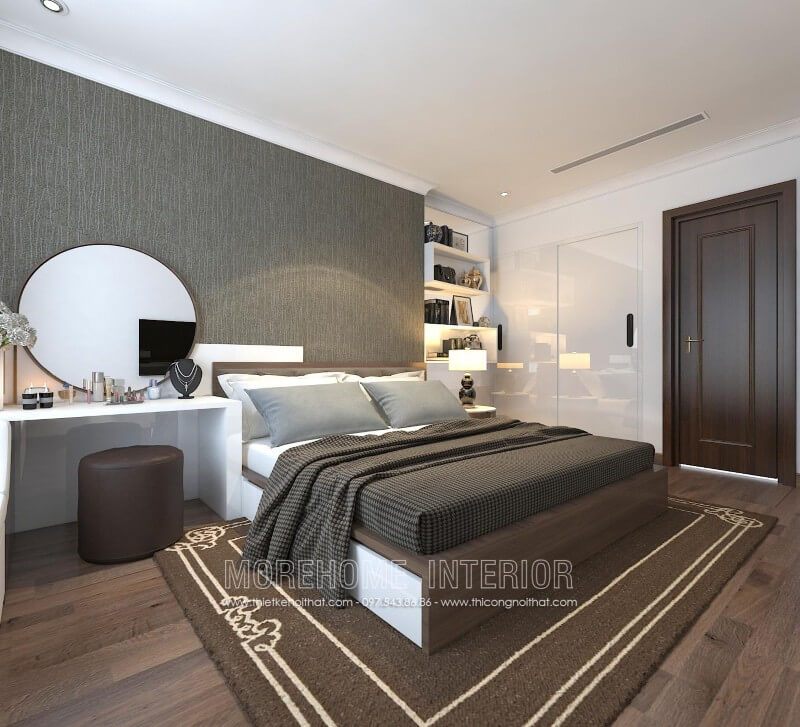 Bạn yêu thích phong cách hiện đại? Đừng bỏ lỡ mẫu giường ngủ đẹp này nhé!