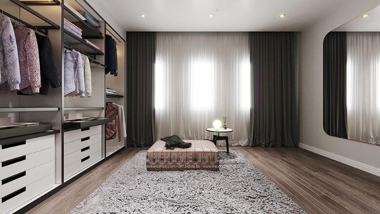 Tư vấn chọn thảm trải sàn cao cấp bằng lông cừu cho phòng thay đồ nhà chung cư, biệt thự, nhà phố